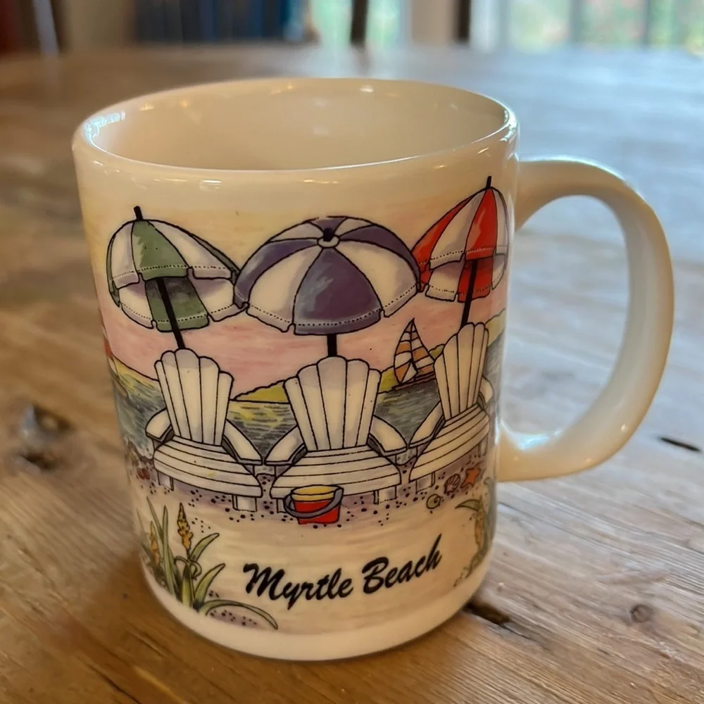 Myrtle Beach South Carolina Souvenir Coffee Mug Cup 10 ounces